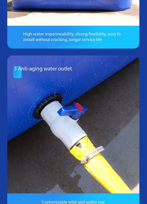 Portable Foldable Water Storage Bladder Tank