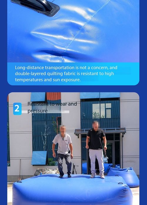 Portable Foldable Water Storage Bladder Tank