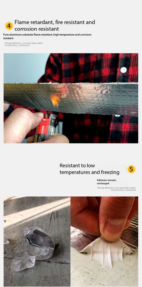 10cm Width 5m Length Butyl Waterproof Repair Tape