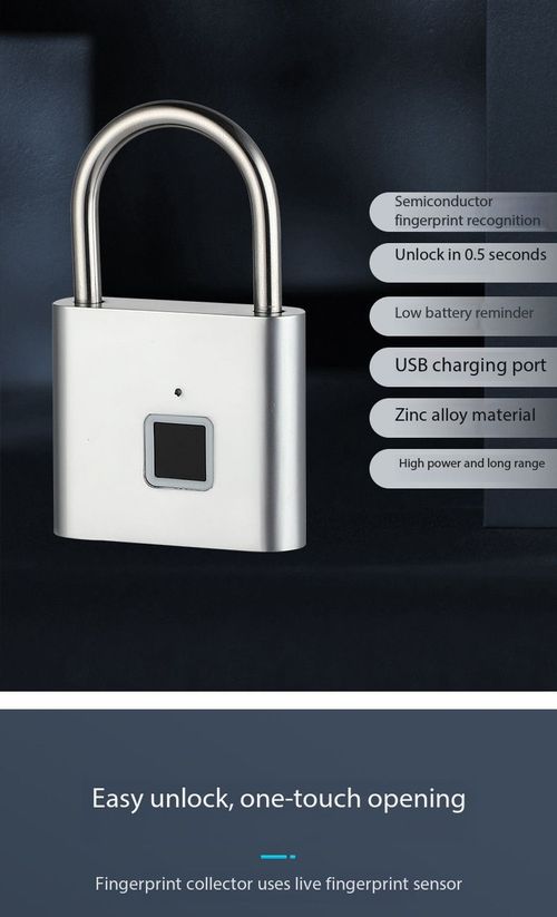 Fingerprint Smart Padlock