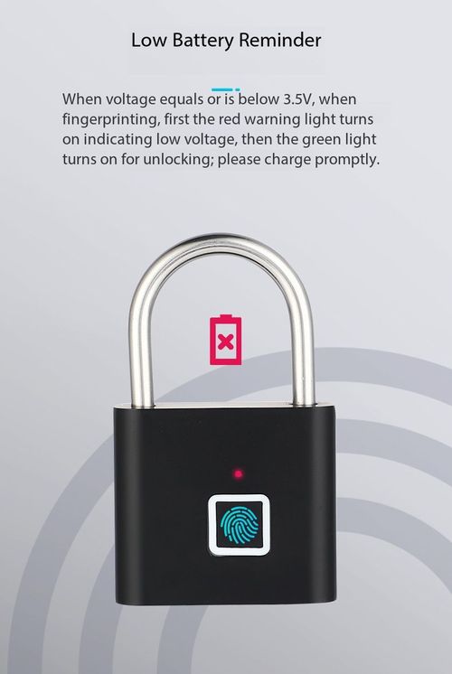 Fingerprint Smart Padlock