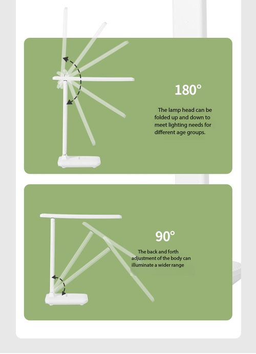Rechargeable 3 Color Temperature Desk Lamp