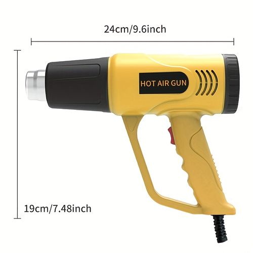 2000W Electric Hot Air Blower – Heat Gun for Welding, Shrink Wrapping, Sealing, Plastic Welding, and Portable Repair