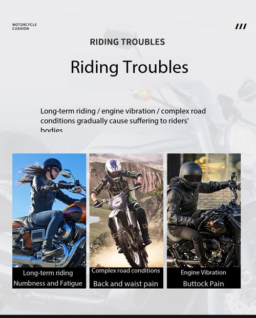 EVA Shock Absorbing Breathable Motorcycle Seat Cushion