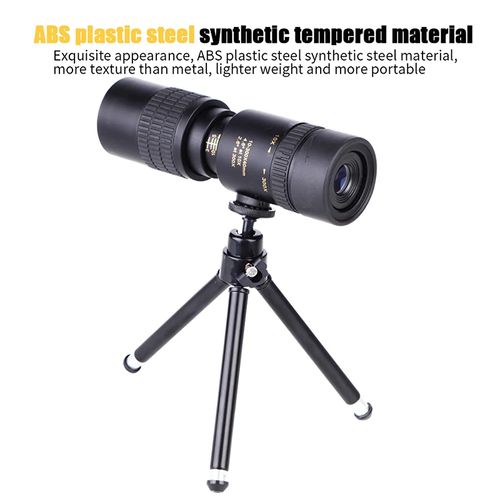 10-300X40 Monocular Telescope High Power Zoom HD Spotting Scope with Tripod Phone Adapter