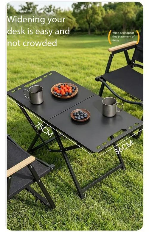 Portable Folding Camping Tactical Table Multifunctional Outdoor Picnic Table With Storage Bag