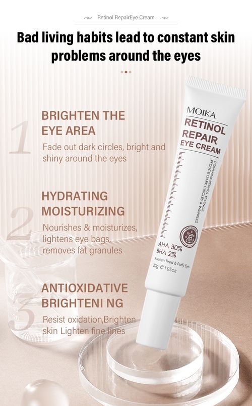 Retinol Repair Eye Cream Anti-Wrinkle Dark Circle Remover Firming Moisturizing