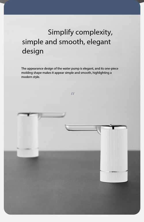 Foldable Electric Water Dispenser Pump USB Rechargeable Automatic Bottle Pump
