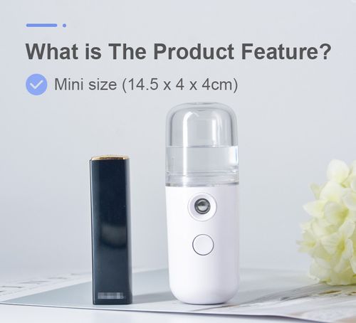 Portable Handheld Facial Mist Sprayer