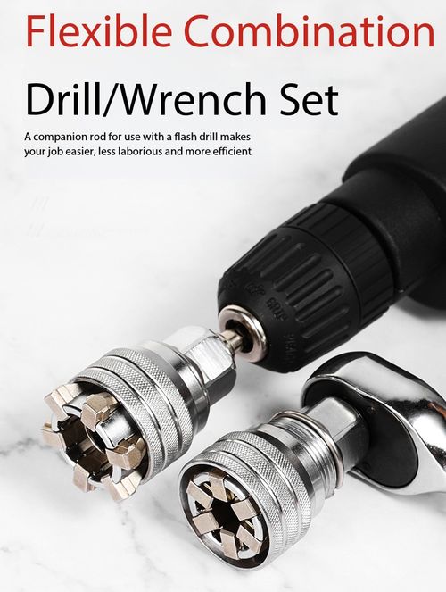 Adjustable Universal Magic Socket Wrench