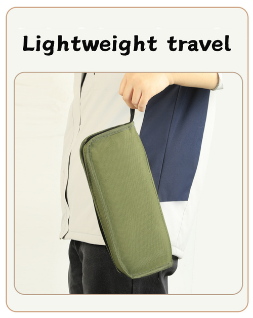 Portable Foldable Stool with Carry Strap