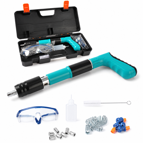 Low Noise Nail Gun Fastening Tool Kit for Ceiling and Wall Installation