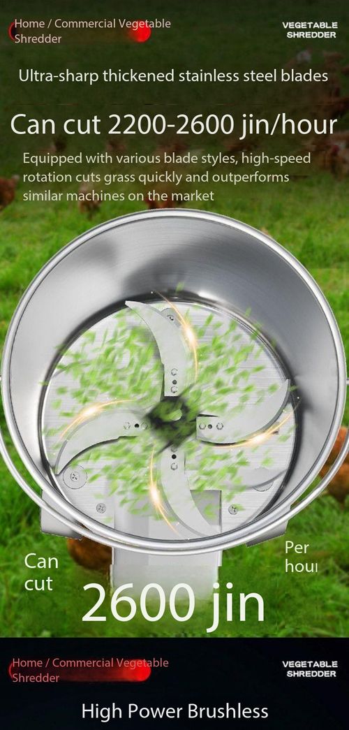 Heavy-Duty Multi-Purpose Bucket Type Vegetable & Green Forage Shredder