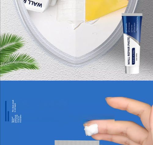 White Wall Repair Paste Kit with Tools