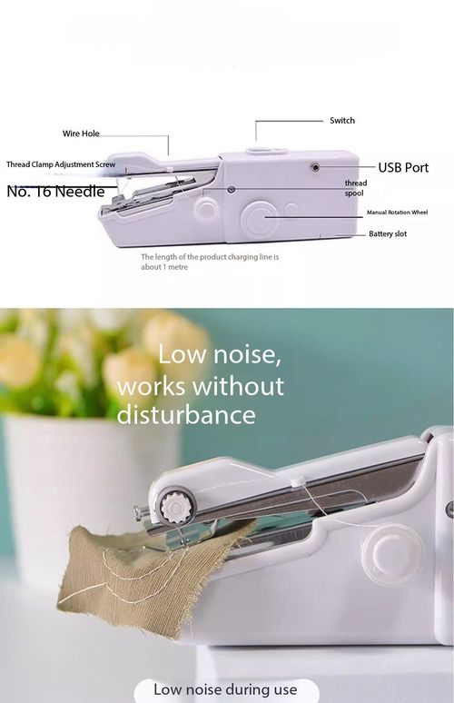 Portable Mini Handheld Sewing Machine