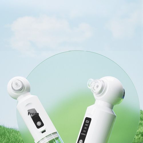 Hot Compress Blackhead Remover Pore Cleaning Device with Dual Water Tank
