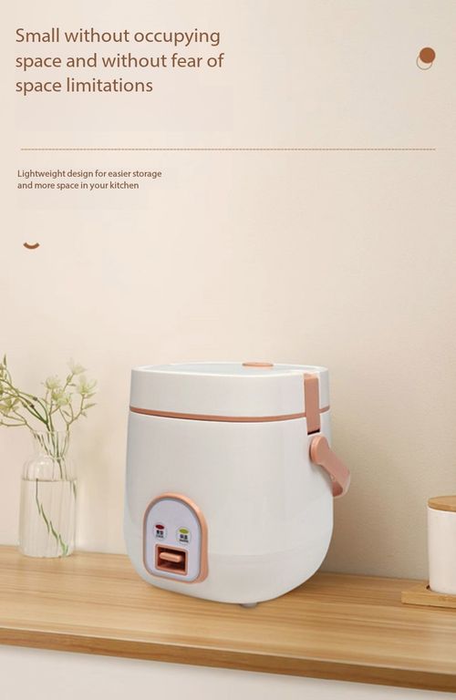 1.2L Portable Mini Rice Cooker Multi-Function Electric Pot for Home & Dorm