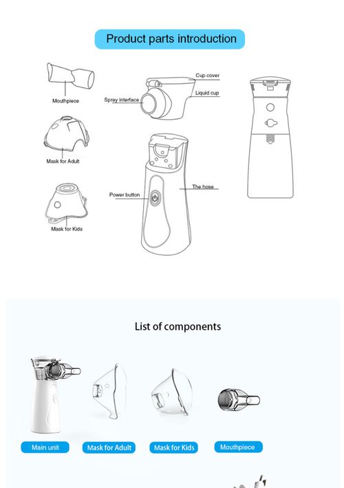Portable Electric Handheld Nebulizer