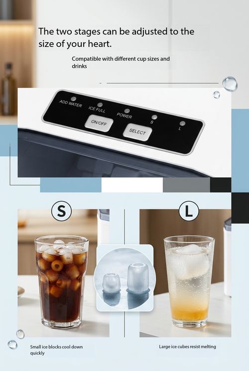 Portable Mini Ice Maker Machine