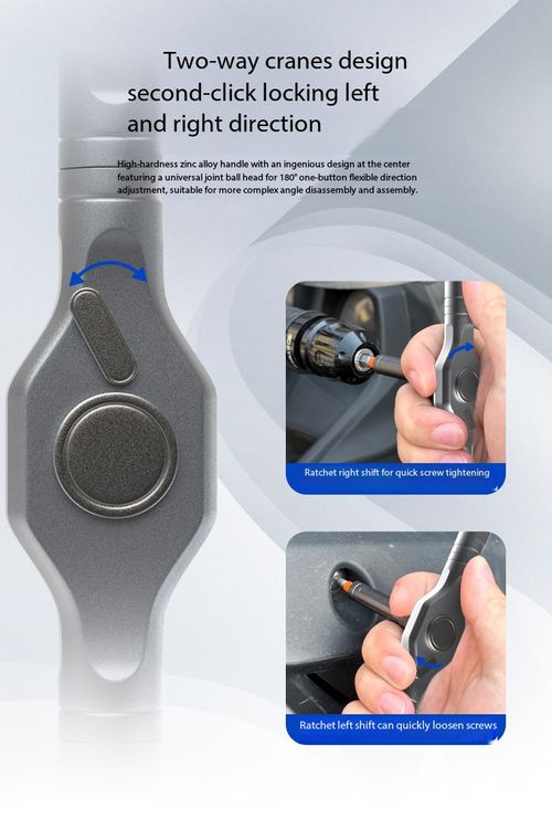 24-in-1 Multi-functional Ratchet Screwdriver Repair Tool Set