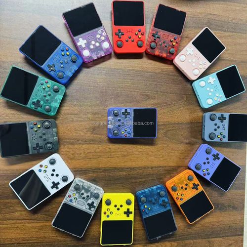 R36 Retro Handheld Game Console 3.5 Inch HD Screen Portable GBA FC Emulator