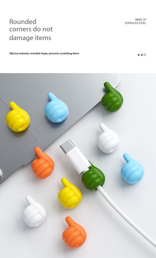 20Pcs Creative Thumb Self-adhesive Wall Hooks