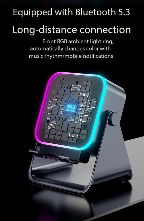 Multifunctional Phone Stand With Bluetooth Speaker