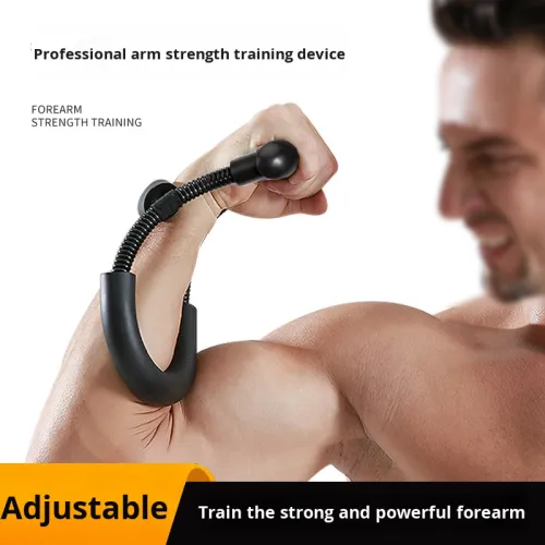 Adjustable Electroplated Wrist Strength Device – Power Wrist Trainer for Direct Arm and Hand Strength Training