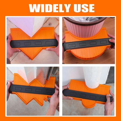 Contour Gauge (10-Inch Locking Type) Industrial OEM ABS Contour Measuring Tool – Adjustable Locking Precision Irregular Shape Duplicator for Welding