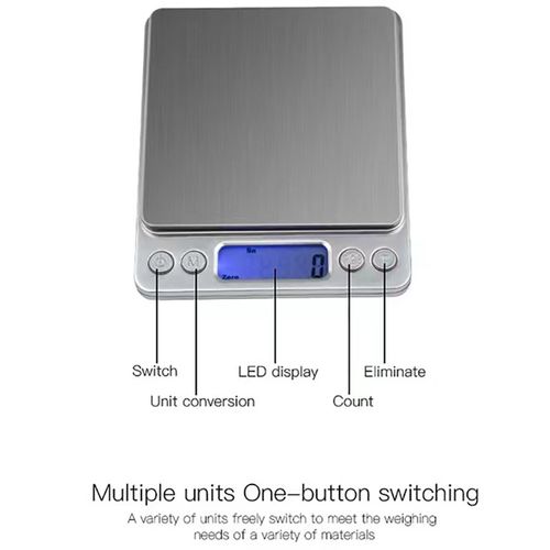 High-Precision Electronic Scale with Smart Automatic Timer (0.01g – 3000g)