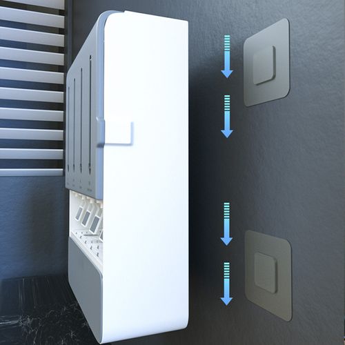Smart Wall-Mounted Spice & Oil Dispenser Set 4-in-1 Kitchen Organizer No Drill