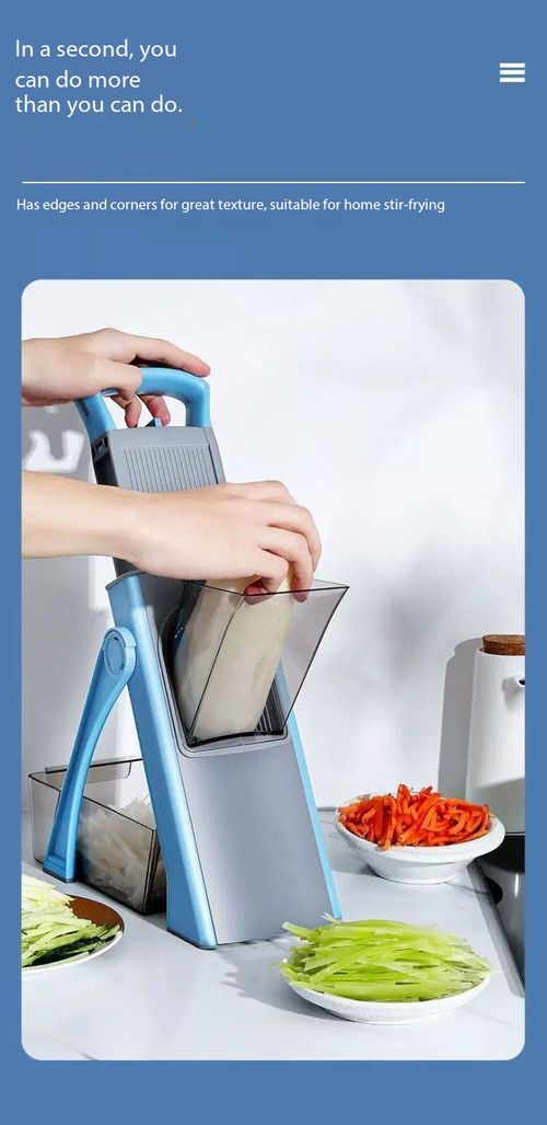 Multi-functional Vegetable Slicer Shredder Cutter Set