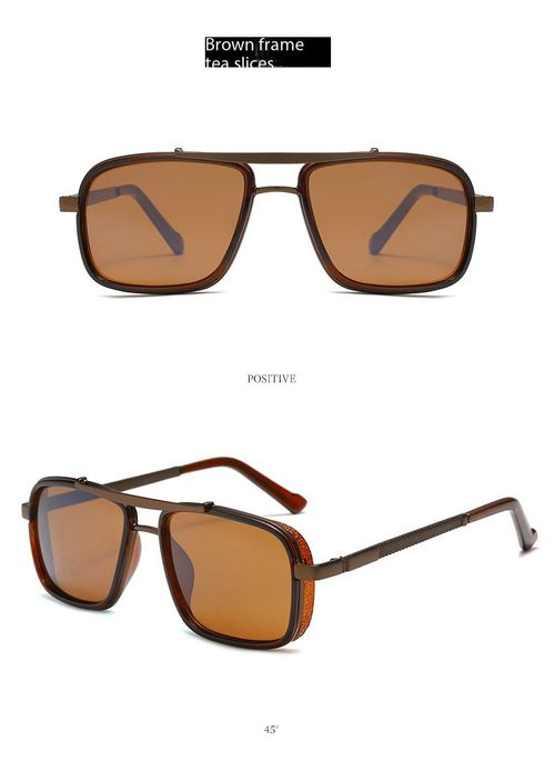 Fashion Double Bridge Polarized Sunglasses