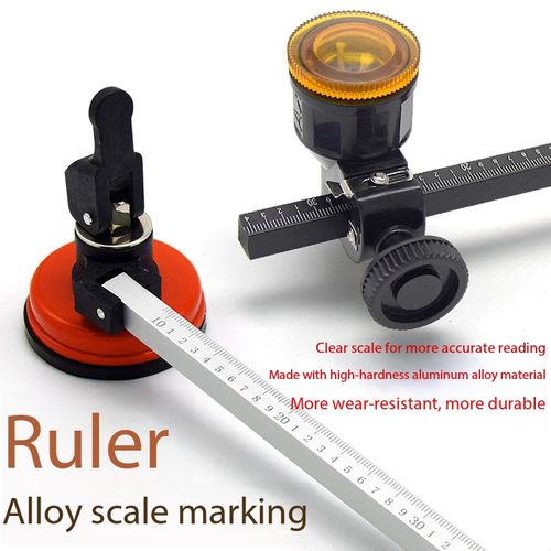 Adjustable Glass & Tile Circle Cutter with Suction Cup