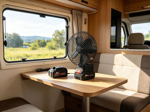 Portable Rechargeable Long Lasting Cooling Fan