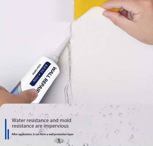 White Wall Repair Paste Kit with Tools