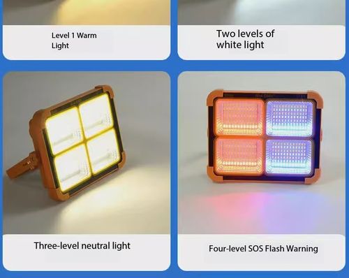 Solar Portable Rechargeable LED Lamp
