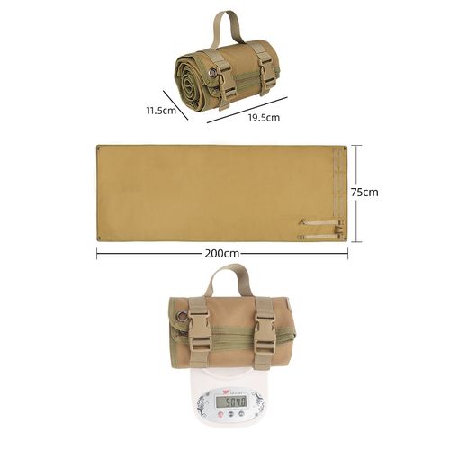 Tactical Outdoor Roll-Up Mat Portable Moisture-Proof Sleeping Pad Shooting Mat