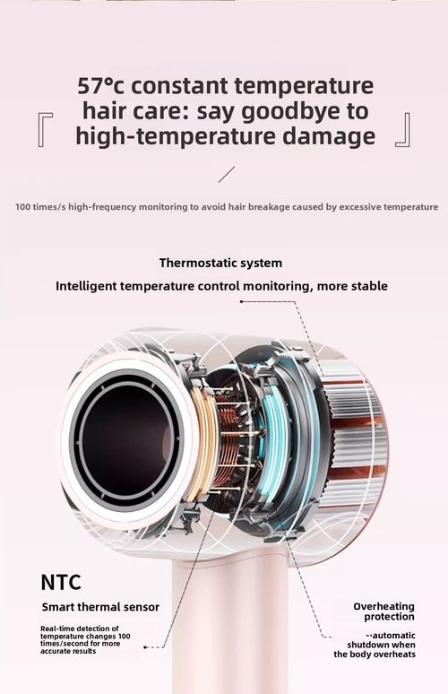 High Speed Bladeless Hair Dryer Negative Ion Constant Temperature Luxury Gift Set