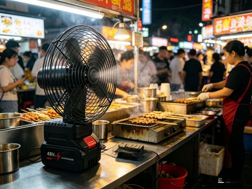 Portable Rechargeable Long Lasting Cooling Fan