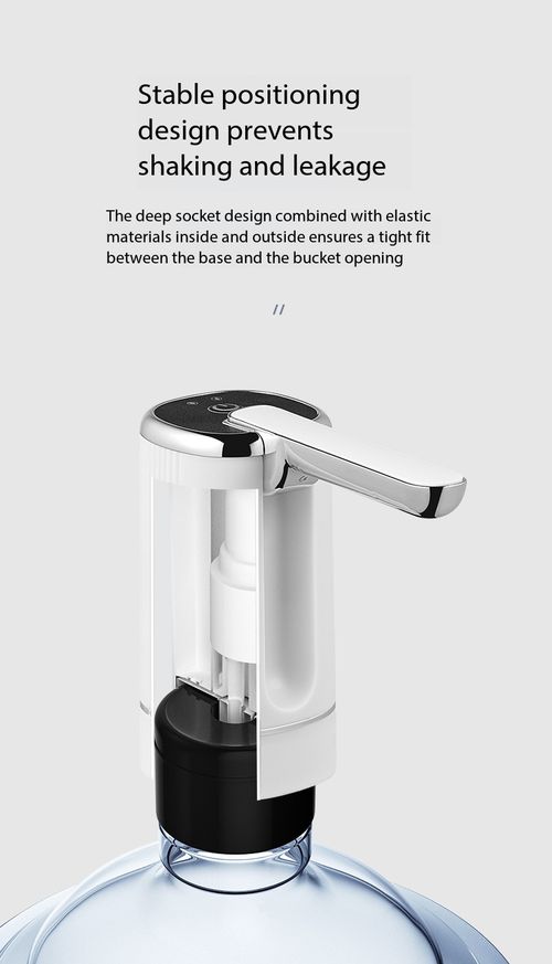 Foldable Electric Water Dispenser Pump USB Rechargeable Automatic Bottle Pump