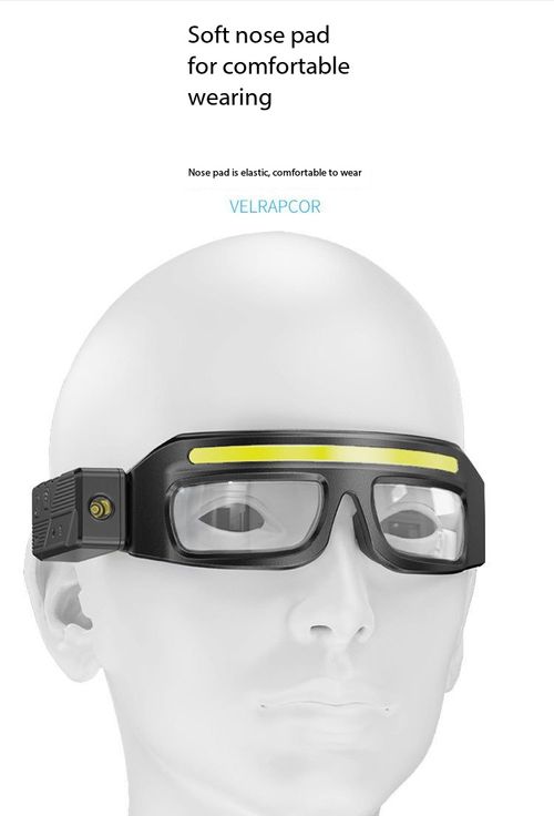 USB Rechargeable LED Work Light Safety Glasses