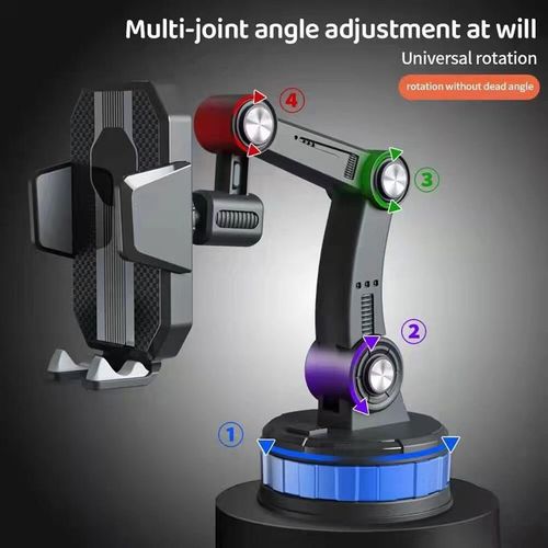Multi-joint Suction Cup Car Phone Holder