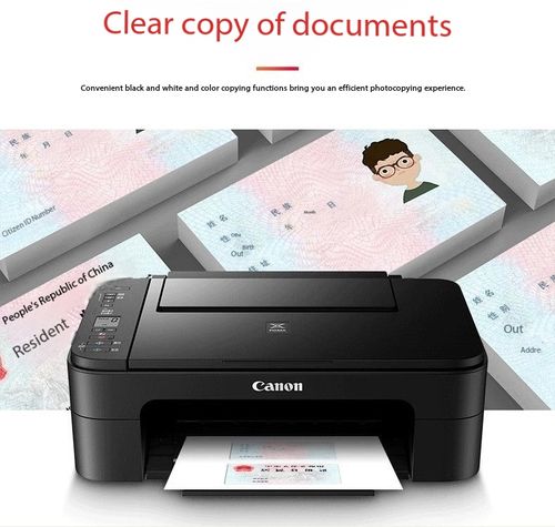 Canon TS3665 Compact Wireless Inkjet Printer for Home Use (with Copy Function)