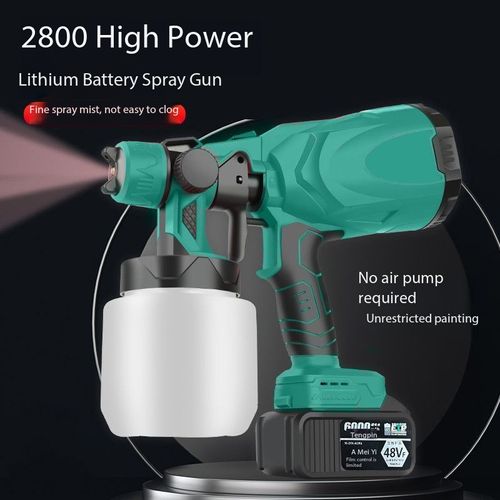 Cordless Paint Sprayer 48V with 2 Batteries and Free Delivery