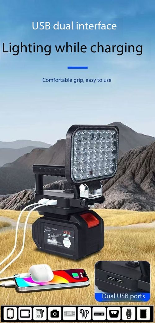 Portable Long-Lasting Rechargeable LED Light