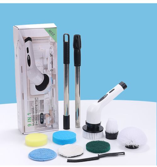 9-in-1 Rechargeable Electric Cleaning Brush