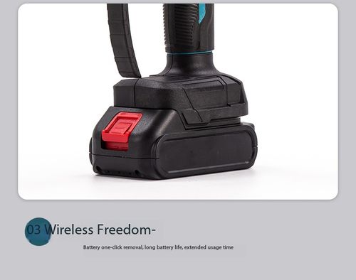 Handheld Lithium Chainsaw with 2 Batteries & 1 Charger