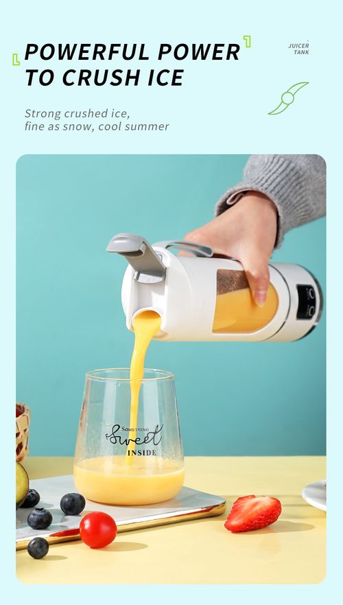 Portable Rechargeable Electric Juicer Cup