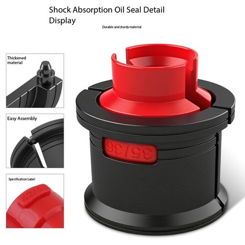 14-Piece Motorcycle Shock Absorber Oil Seal Installer Tool Kit 35-50mm